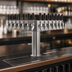 Thumbnail image #3 for Krowne Double-Sided T-Head Glycol-Cooled Beer Tower, 16 Faucets, 24-Inch Overall Length