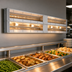 Thumbnail image #3 for Hatco Glo-Ray Lighted Infrared Strip Heater, 132-Inch, Single Rod, Aluminum, 3.78 kW