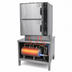 Thumbnail image #3 for Groen HyPlus 2-Compartment Gas Pressureless Steamer with 24-Inch Cabinet Base, 5-Pan Capacity per Compartment
