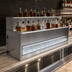 Thumbnail image #3 for Glastender 60-Inch Wide 2-Tier Lighted Liquor Display for Glass Ice Display Units