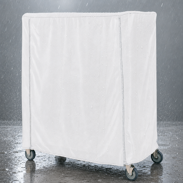 Product image #3 for Metro Waterproof Vinyl-Nylon Coated Cart Cover for 60 x 18 x 54 Inch Queen Mary/Banquet Cart