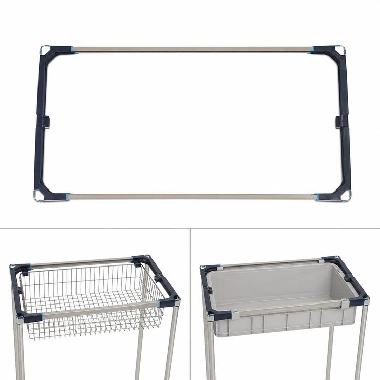 Product image #3 for MetroMax i 42 in. W x 24 in. D Open Four-Sided Storage Level Frame
