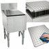 Thumbnail image #3 for Advance Tabco Prestige 36-Inch Wide Free-Standing Underbar Drainboard, 25-Inch Deep, 7-Inch Backsplash
