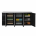 Thumbnail image #3 for Pro-Line E-Series Three-Section Refrigerated Back Bar Cabinet, 95-1/2 Inch, 39.2 Cu. Ft., Self-Contained