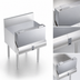 Thumbnail image #3 for Krowne Royal Series Single 24-Inch Stainless Steel Speed Rail Locking Cover