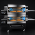 Thumbnail image #3 for Moretti Forni TT96E2S 2-Deck Electric Conveyor Pizza Oven