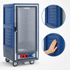 Thumbnail image #3 for Metro C5 Insulation Armour C537-CLFC-4-BU 3/4-Height Heated Holding & Proofing Cabinet, Insulated, Clear Polycarbonate Door, Mobile, 120V