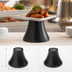 Thumbnail image #3 for Lift Round Black Melamine Buffet Pedestal, 6-1/2 Inch Dia. x 4-7/8 Inch H