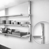 Thumbnail image #3 for New Age 72-Inch Right Wall-Mount Cantilever Shelving Upright