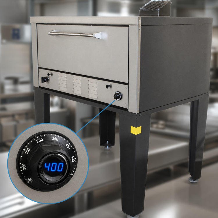 Product image #3 for Peerless CE51BE Single-Deck Electric Deck Oven with Digital Controls