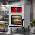Thumbnail image #3 for Vulcan Mini-Jet Electric Boilerless Countertop Combi Oven Steamer, Left-Hinged Door