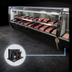Thumbnail image #3 for Howard-McCray 40E Series Full-Service Remote Red Meat Service Case, 100-1/2 Inch, Single Duty, Endless Design, LED Lighting