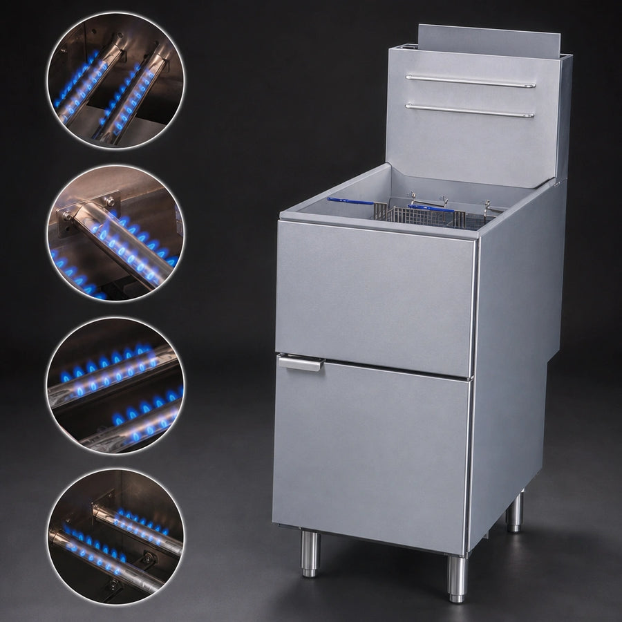 Four Burner Heat Output