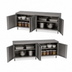 Thumbnail image #4 for BK Resources 84-Inch x 30-Inch Dual-Access Stainless Steel Chef Table with Hinged Doors
