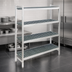 Thumbnail image #3 for Fermostock 4-Tier Starter Polymer Shelving Unit, 26
