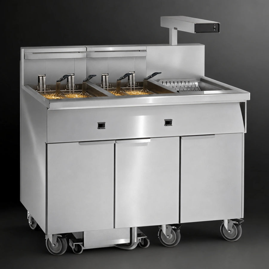 Dual 75 lb. Fry Tanks