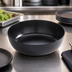 Thumbnail image #4 for Ani 104 oz Round Black Melamine Serving Bowl
