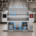 Thumbnail image #3 for Vollrath FlexVent 36-Inch Versatile Stainless Steel Slide-In Downdraft Vent System with Fire Suppression