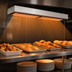 Thumbnail image #3 for Hatco Glo-Ray Dual Infra-Black Unlighted Strip Heater, 66-Inch, 3120W, 220V, 6-Inch Spacer