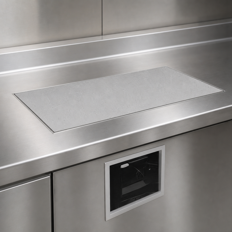 Product image #3 for Hatco 36-Inch Cold Simulated Stone Built-In Flush-Top Shelf for Remote Refrigeration