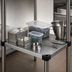 Thumbnail image #3 for Quantum 2442SS 42 x 24-Inch 304 Stainless Steel Solid Shelf with Marine Edge
