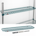 Thumbnail image #3 for Metro Super Erecta EZ-ADD Wire Shelf with Corner Hardware, 60