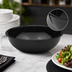 Thumbnail image #4 for Cambro Camwear Round Ribbed Polycarbonate Bowl, 5.8 Qt., 12-Inch Diameter, Black