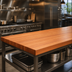 Thumbnail image #3 for Boos Block American Cherry Edge Grain Kitchen Countertop, 96 x 27 x 2-1/4 Inch, Penetrating Oil Finish