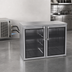 Thumbnail image #3 for Krowne Remote Two-Section Back Bar Storage Cabinet, 48 Inch W x 24 Inch D