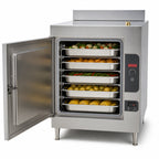 Thumbnail image #3 for Cleveland Range Steamcraft 21CGA5 Gas Countertop Pressureless Convection Steamer, 1 Compartment, 5-Pan, 12 x 20-Inch Capacity