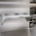 Thumbnail image #3 for BK Resources BKWSE-1636 Economy Wall-Mounted Stainless Steel Shelf, 36 x 16 Inches