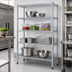 Thumbnail image #3 for EAGLEbrite 4-Tier Wire Starter Shelving Unit, 42