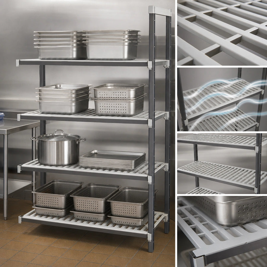 Vented Reinforced Shelf Plates