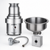 Thumbnail image #3 for InSinkErator SS-500 5 HP Stainless Steel Complete Disposer Package with 18-Inch Bowl and Manual Reverse Switch