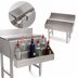 Thumbnail image #3 for Advance Tabco Underbar Basics Add-On Single-Tier Hang-On Speed Rail, 24 Inch, 5-6 Bottle Capacity