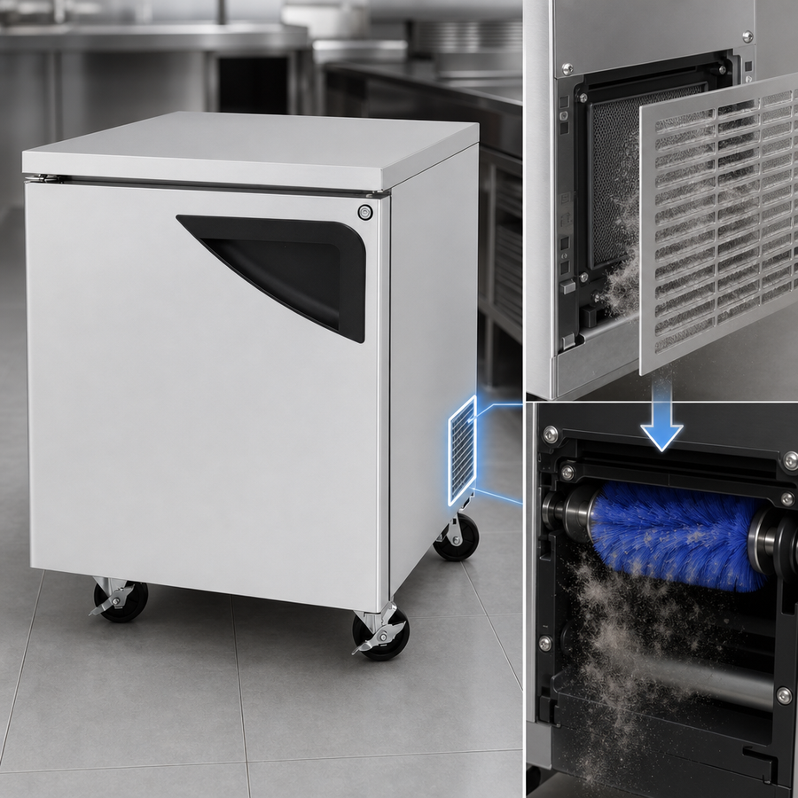 Self-Cleaning Condenser