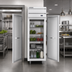 Thumbnail image #3 for Beverage-Air P-Series One-Section Pass-Thru Reach-In Refrigerator, 22.9 Cu. Ft., Top-Mounted Self-Contained, 2 Full-Height Solid Doors