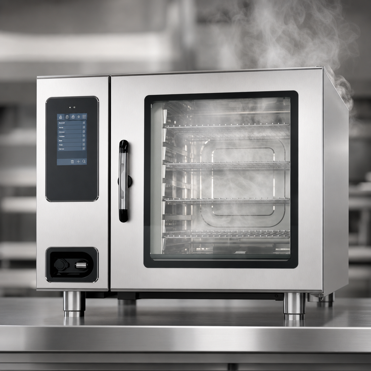 Product image #3 for Alto-Shaam Prodigi™ Classic 7-20 Gas Boilerless Countertop Combi Oven/Steamer, 7-Pan Capacity