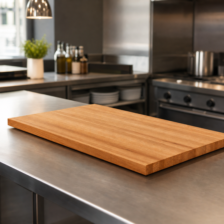 Product image #3 for John Boos Appalachian Red Oak Edge Grain Island Countertop, 108 x 27 x 1-1/2 Inch, Varnique Finish