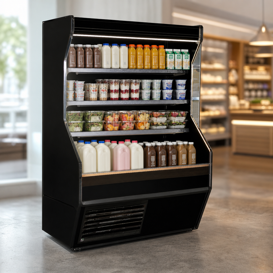 Open-Front Dairy Display