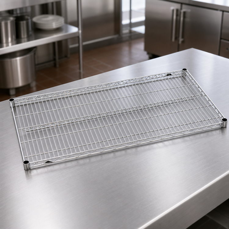 Product image #3 for Metro Super Erecta 36 x 24 Inch Stainless Steel Wire Shelf