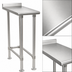 Thumbnail image #3 for Eagle Deluxe Series 18-Inch x 30-Inch Stainless Steel Filler Table with Rear Upturn