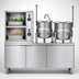 Thumbnail image #3 for Crown SCX-2-6-6 Two-Compartment Convection Steamer with Two 6-Gallon Kettles