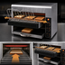 Thumbnail image #3 for Omcan Stainless Steel Horizontal Conveyor Toaster, 1.5-Inch Opening, 300 Slices/Hour, 120V