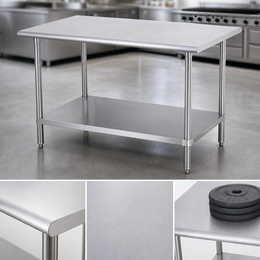 Reinforced Stainless Steel Top