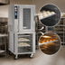 Thumbnail image #3 for FWE PH-1826-14 Mobile Undercounter Proofer and Heated Holding Cabinet, 2-Door, 10-Pair Tray Slides, 120V