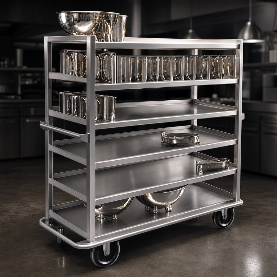 Heavy-Duty Stainless Steel Construction