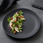 Thumbnail image #3 for CFS Brands Ridge 5310638 9-Inch Free-Form Melamine Salad Plate, Slate, Matte Finish Case of 12