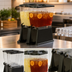 Thumbnail image #4 for Trimline Economy Rectangular Double-Bowl Polycarbonate Beverage Dispenser, 6 Gallon