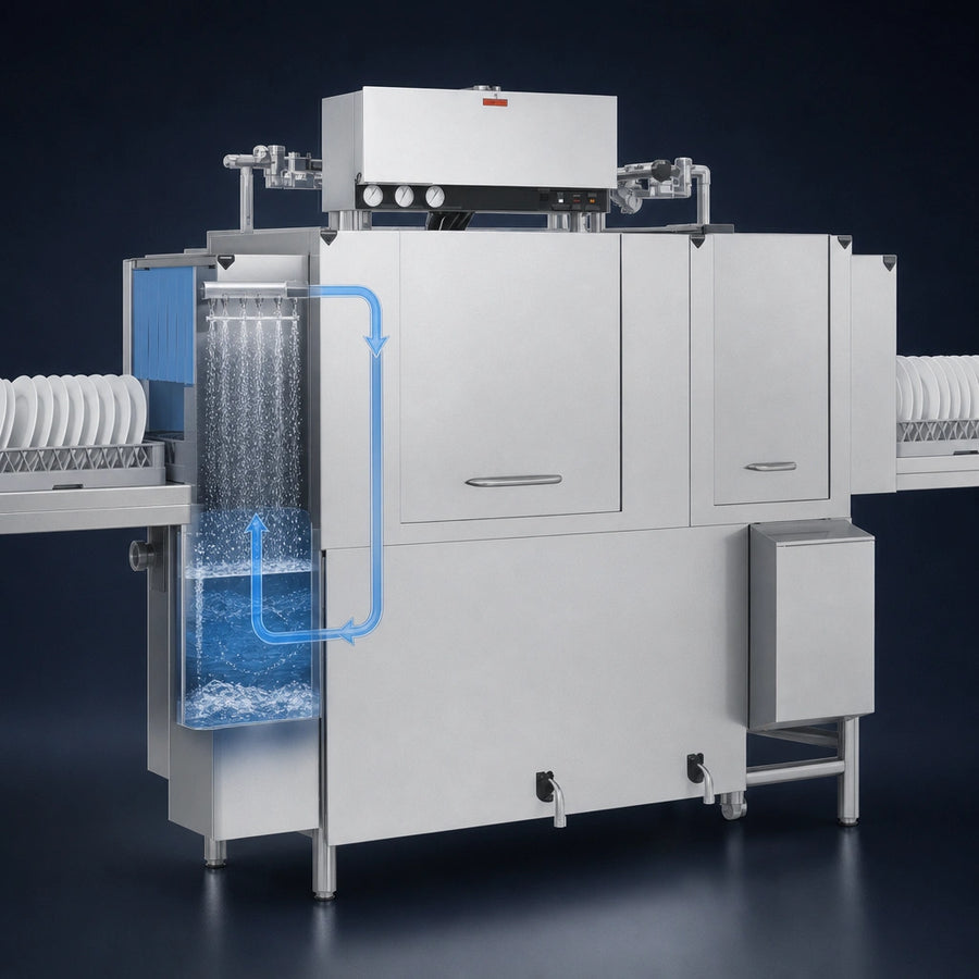 Single-Tank Design With Recirculating Prewash